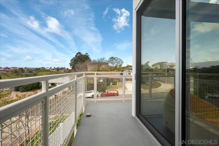 Primary bedroom balcony
