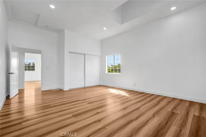 Master bedroom, top floor