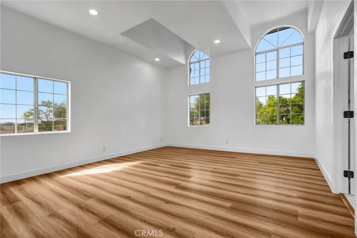 Master bedroom,  top floor