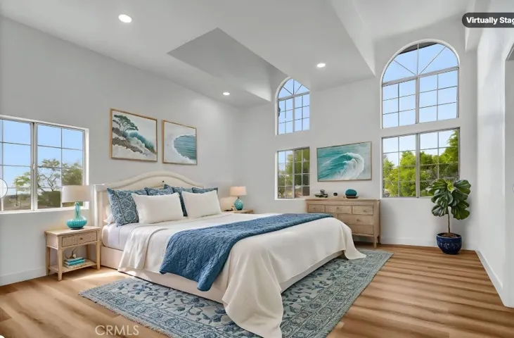 Virtual Master bedroom, top floor