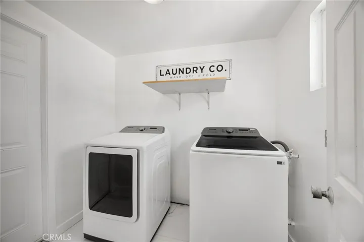 Large laundry room