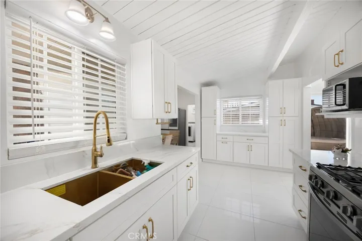 Remodeled kitchen