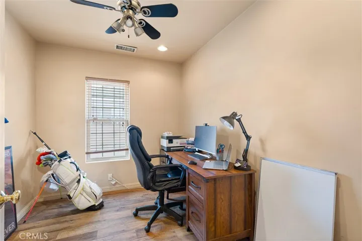 Home Office off main living room
