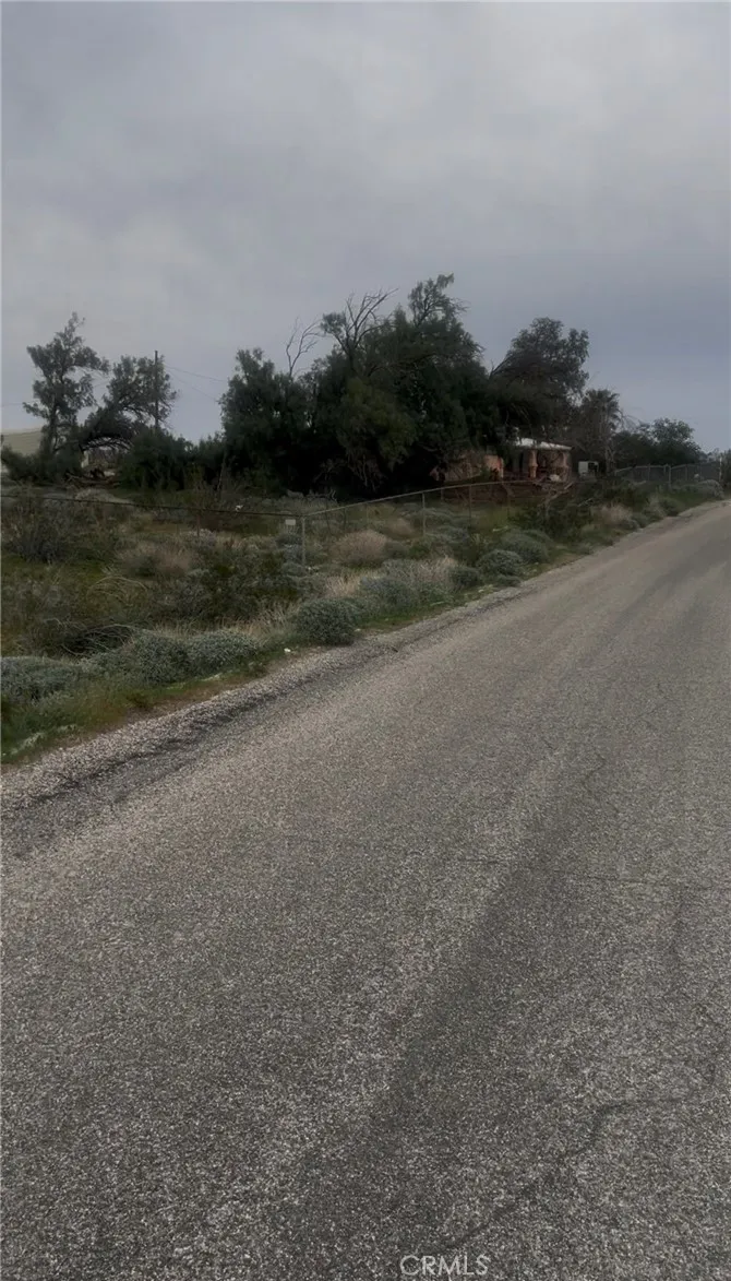 East View of Road