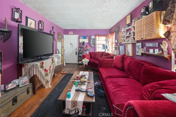 Unit A living room
