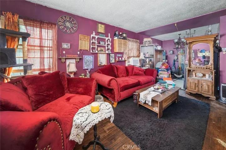 Unit A living room