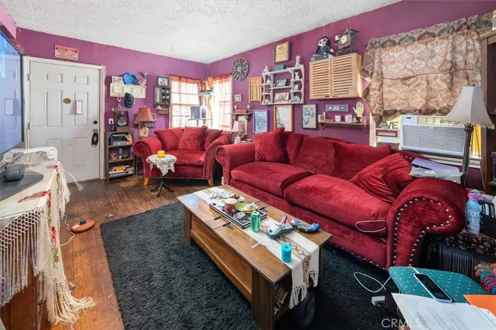 Unit A living room
