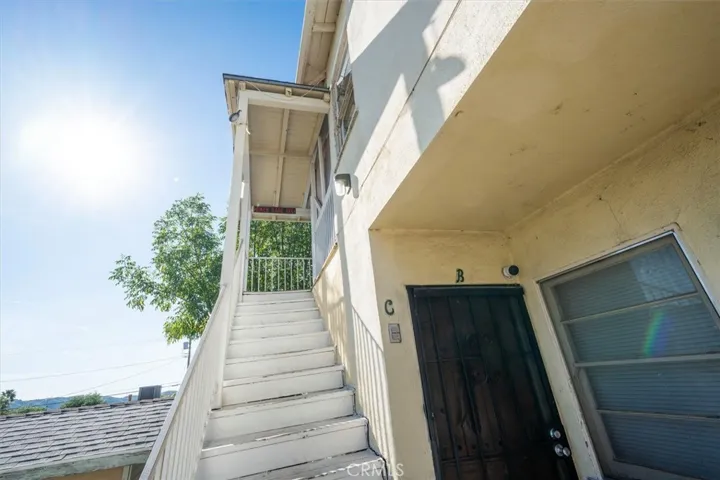 Stairs to Unit C
