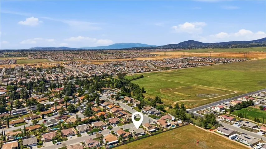 Aerial View of the Home