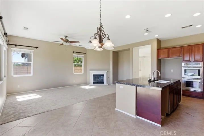 Another View of the Kitchen and 2nd Living Room