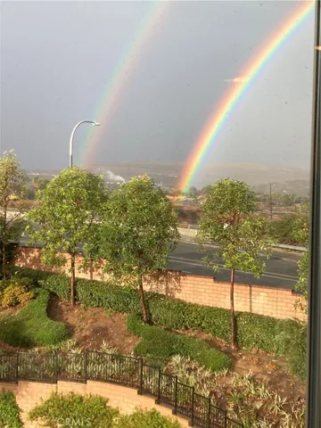 Views seen from the balcony.