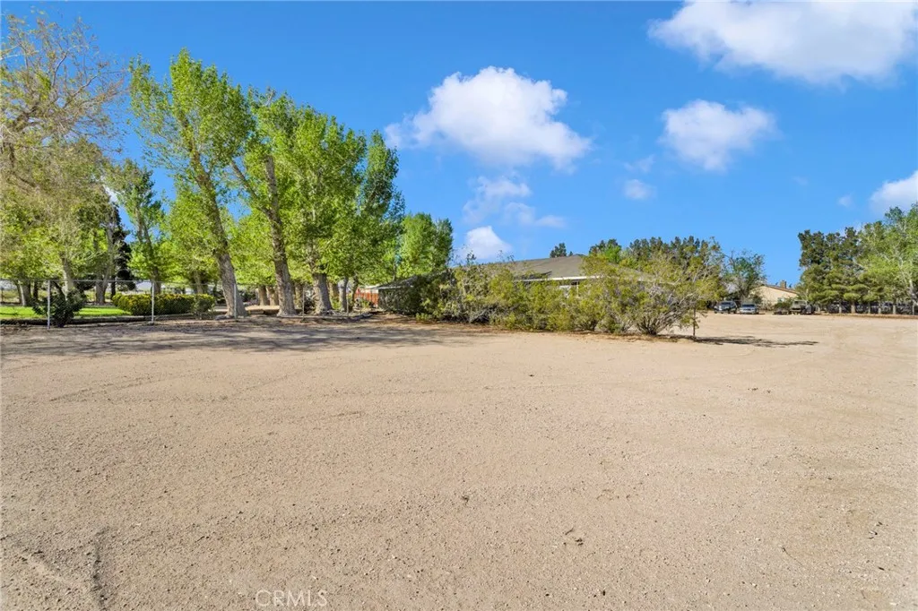 Expansive outdoor space with panoramic desert views and plenty of room to create your ideal outdoor setup.