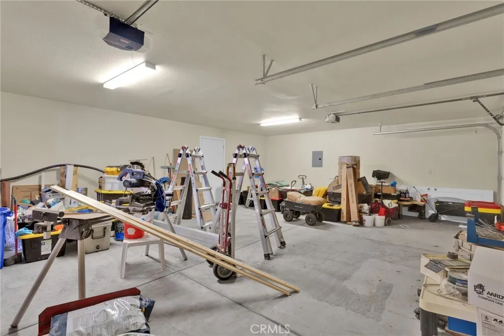 3 car garage attached to main home