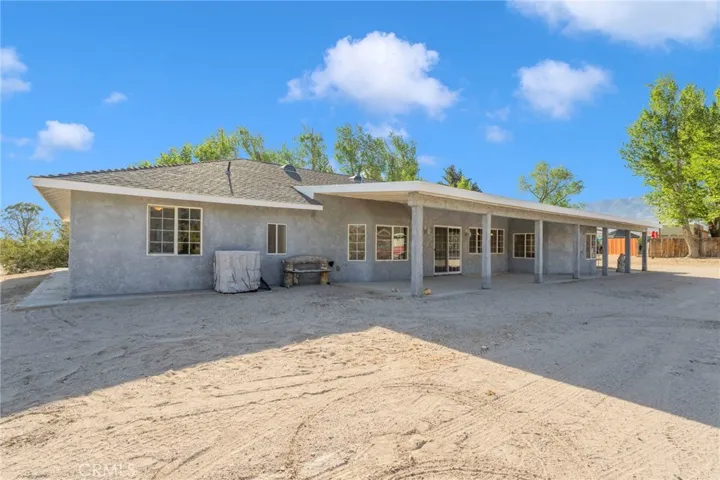 Rear of main home.