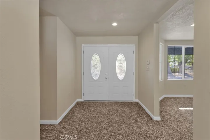 Front entryway to main home