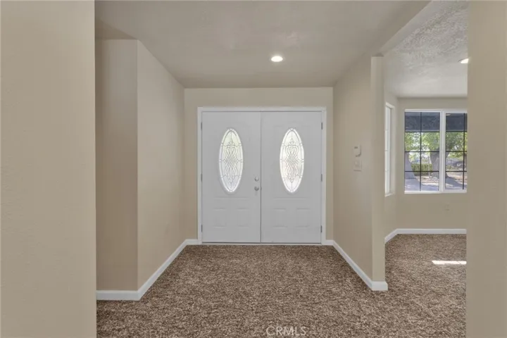 Front entryway to main home