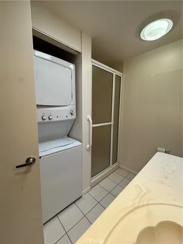 Inside laundry is located in Bath 2