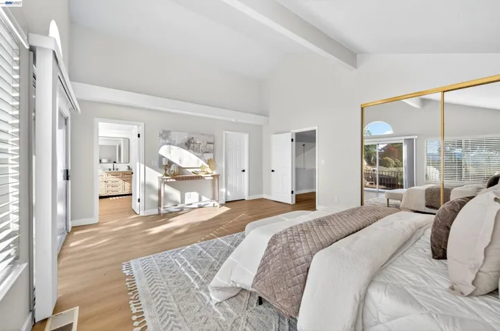 TWO SPACIOUS CLOSETS