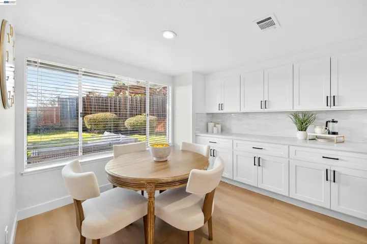 BREAKFAST NOOK AND PANTRY WALL