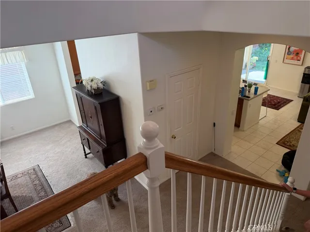 View of layout from stairway