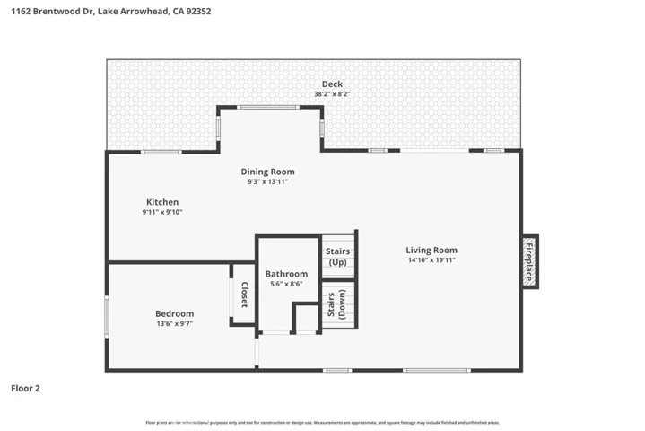 Main floor floor plan