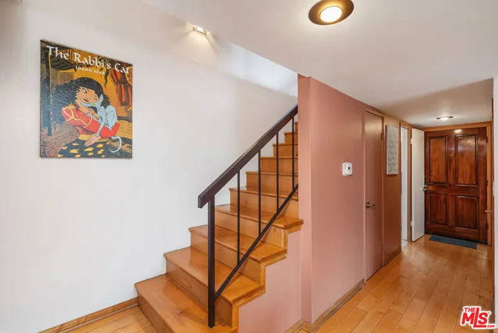 Stairs to second floor