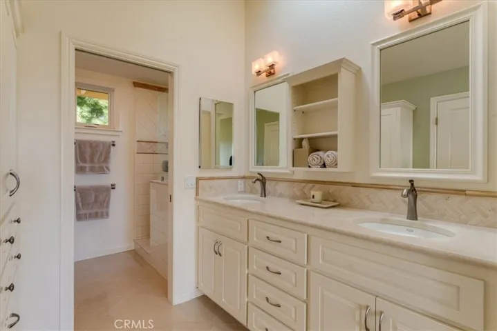 Primary bath sink area
