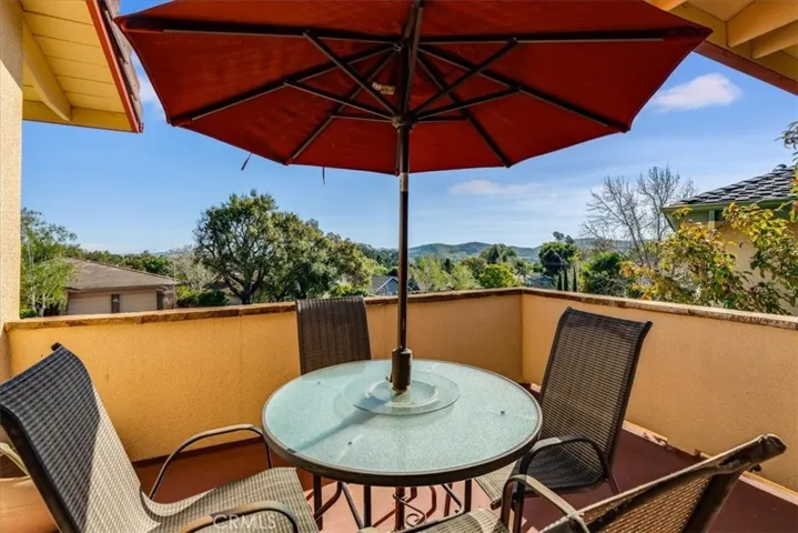 View from the front balcony.

