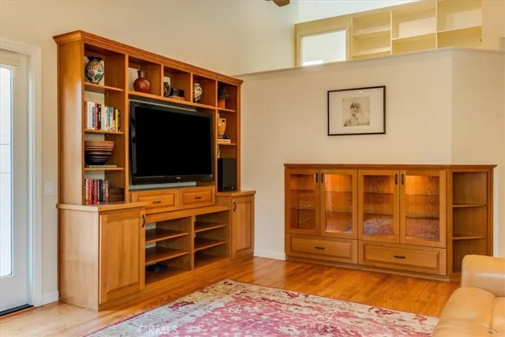 Family room cabinetry