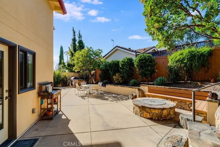 Back yard patio