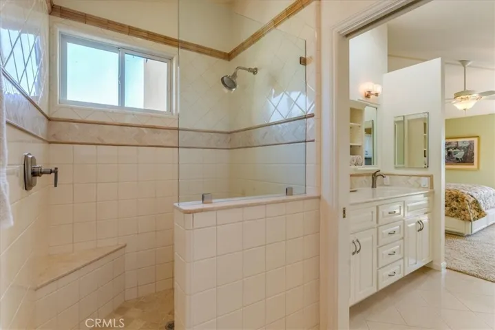 Primary bath shower