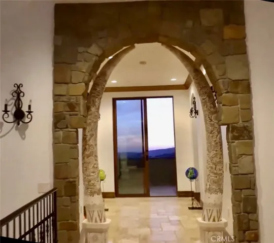 From entry you can see ocean views as well