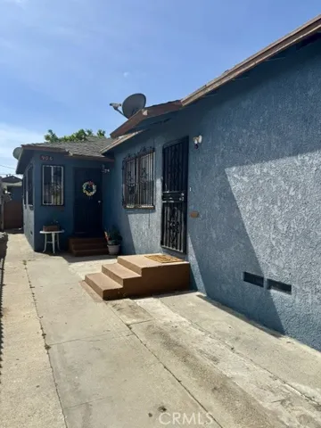 "Left side exterior"