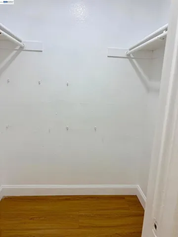 Master walk in closet