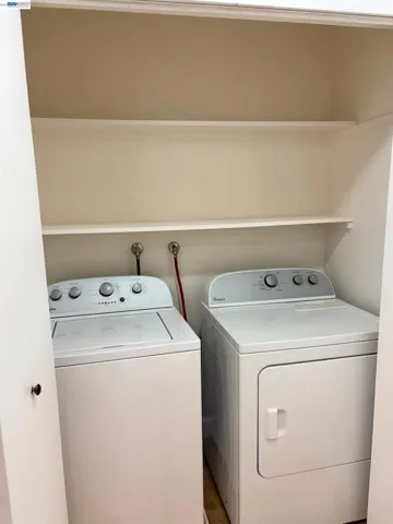 Laundry closet