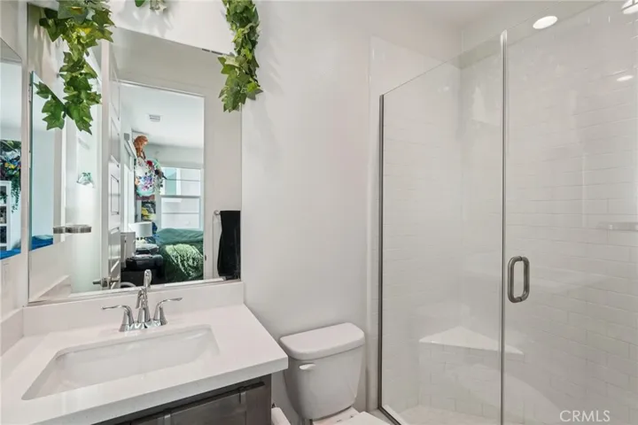 Bedroom with its own bathroom