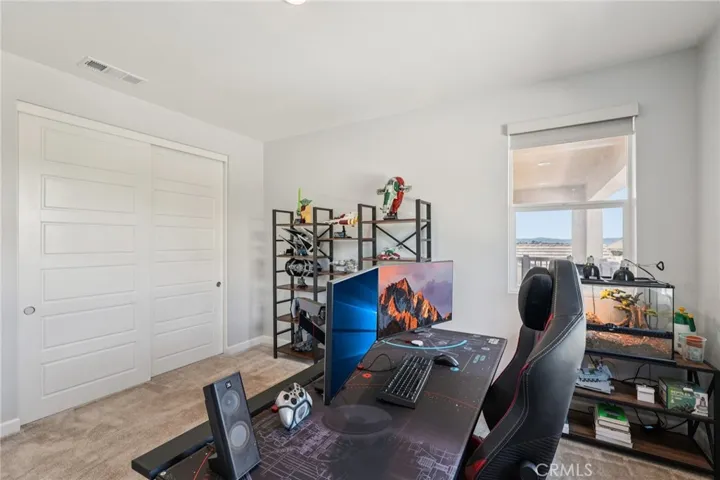 Spacious secondary bedrooms