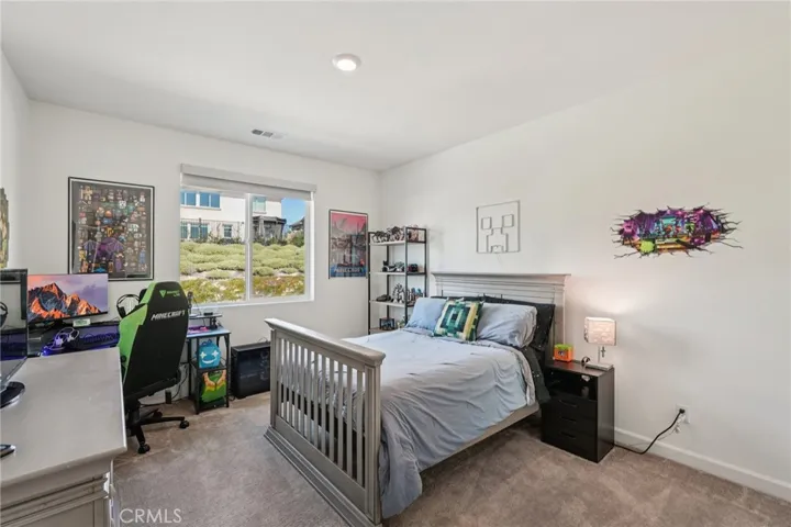 Spacious secondary bedrooms