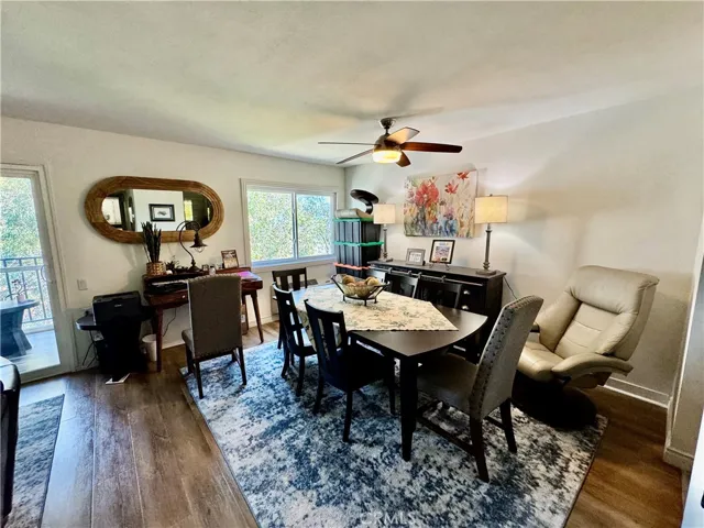 Dining Area next to Living Room.