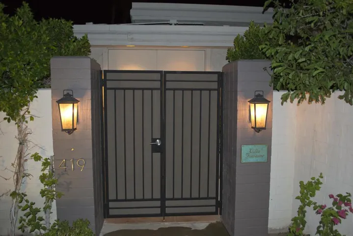 front gate