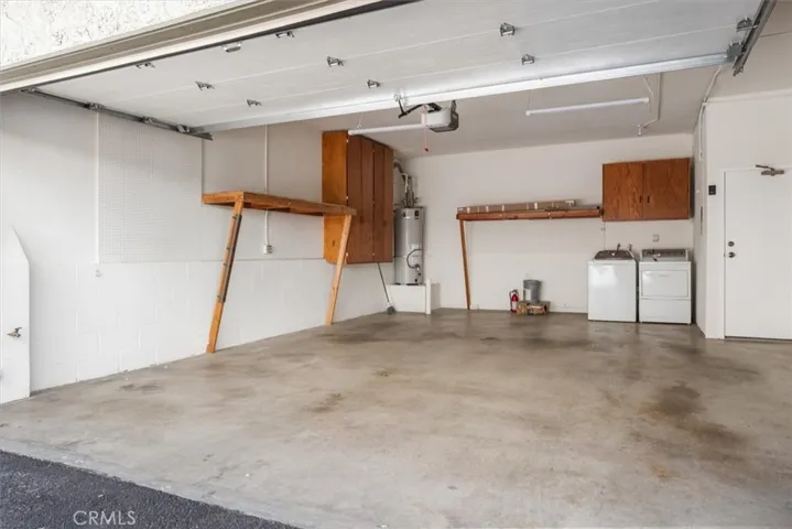 Attached 2-car garage