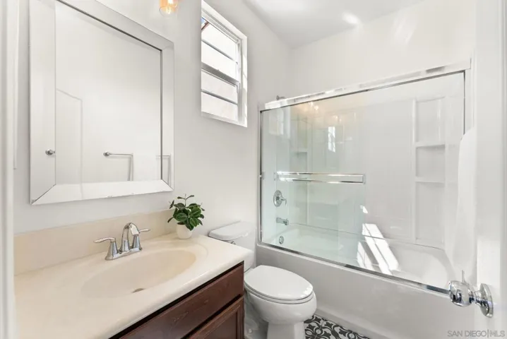 Bathroom off upstairs bedroom