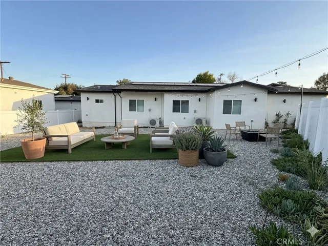 Side yard, Virtually Staged