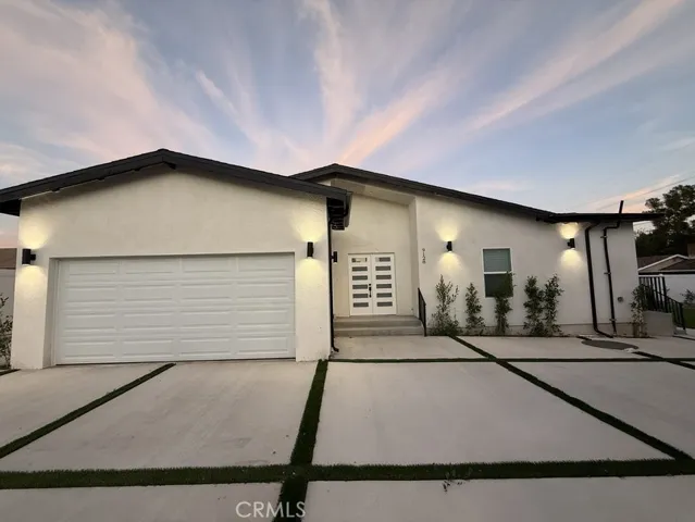 Front of the house