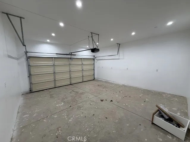 Double attached garage