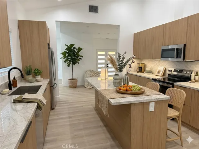 Kitchen, Virtually Staged