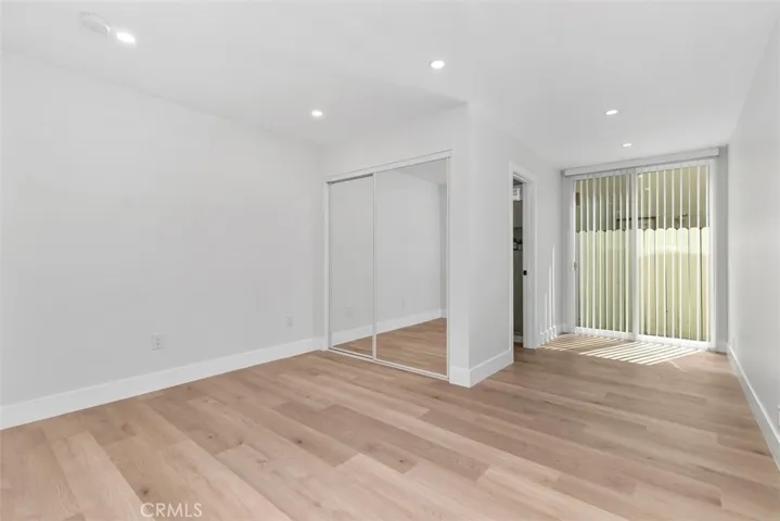 Two downstairs bedroom in the main house! with side door close to ADU entrance that can be used as a third bedroom for the ADU!