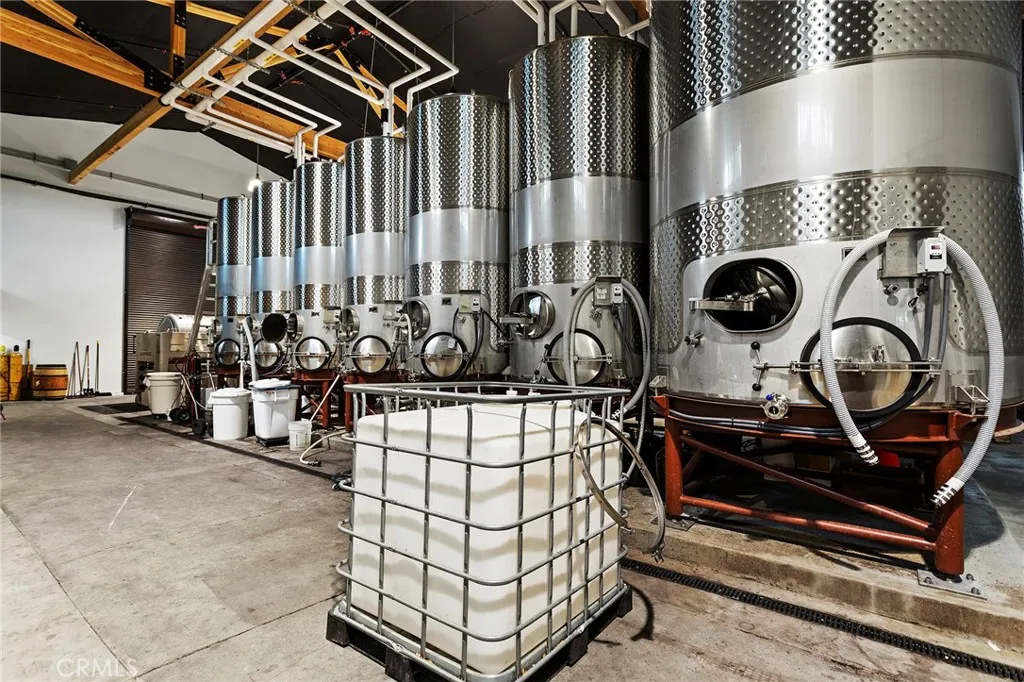 Winery Area with all new tanks and equipment