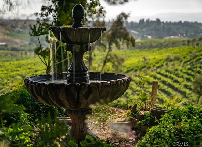 Elegant Fountain at Wedding Venue