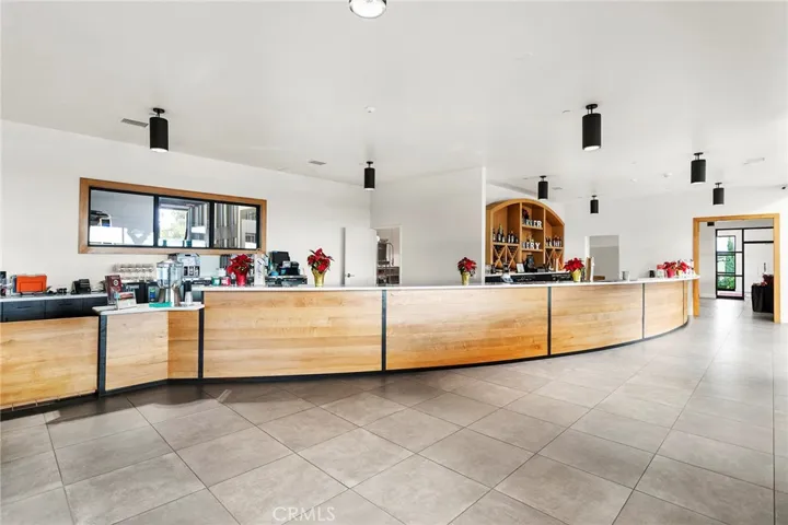 Tasting Room with many serving areas